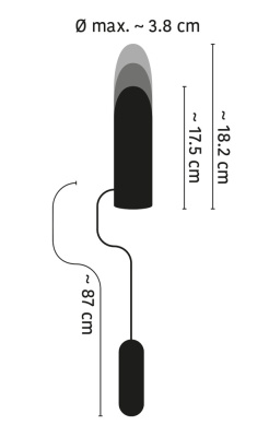 Accelerator - Вибратор-реалистик с толчковыми движениями, 18,2х3.8 см (телесный)