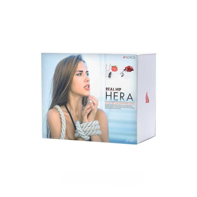 Kokos Hera Hip Real - Реалистичный полуторс с вибрацией, 26х20 см