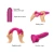 Strap-On-Me Sliding Skin Realistic Dildo Fuchsia S - Фаллоимитатор, 12,8 см (розовый)