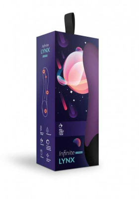 Lynx - Вибратор для точки G с функцией нагрева, 20.8х4.4 см (фиолетовый)