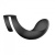 SVAKOM Benedict - Вибростимулятор промежности с двойным кольцом, 11,4 см (черный) 