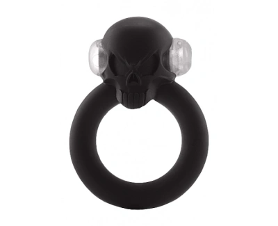 Суровое эрекционное кольцо  Shadow Skull - Shotsmedia (чёрный) 
