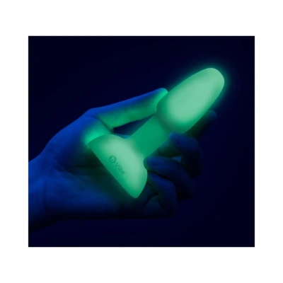 b-Vibe-Asstronaut Glow-in-the-Dark Butt Play Set - Светящийся в темноте анальный набор 