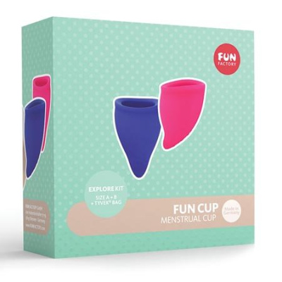 Fun Factory - Explore Kit - Набор из двух менструальных чаш разного размера (A+B)