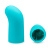 Easytoys Mini G-Spot Vibrator Turquoise мини-вибратор для точки G, 11.8х2.5 см (голубой)