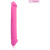Двухсторонний фаллоимитатор Cosmo 23 см (розовый)