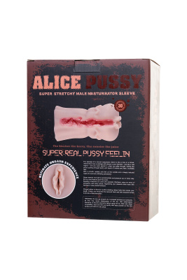 Alice, XISE - Мастурбатор реалистичный вагина, 17,4 см (телесный)
