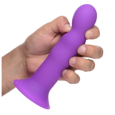 Squeeze-It - мягкий гибкий волнистый фаллоимитатор, 18.3х4.1 см