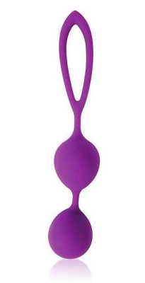 Cosmo - Вагинальные шарики для тренировки интимных мышц, 21 см (фиолетовый)