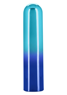California Exotic Novelties Glam - Маленький вибратор для клитора с силой Wand, 12 см (голубой) 