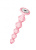 Lola Games Emotions Buddy Pink силиконовая анальная цепочка с кристаллом в основании, 17.7х4.1 см (розовый)