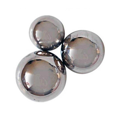 SEXY FRIEND - Вагинальные шарики разных диаметров без шнурка , 3 шт (серебристый)