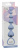Lola Games Heart's Beads анальная цепочка, 14.2х3 см (голубой)