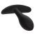 BOUNDLESS TEARDROP PLUG - Анальная пробка для ношения, 6,25 см (черный) 