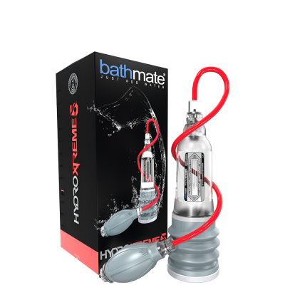 Bathmate HydroXtreme 5 -  Гидропомпа для увеличения члена, 26х5 см (прозрачный) 