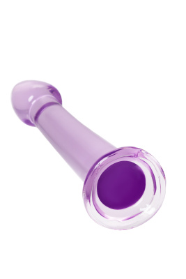 Toyfa Basic Jelly Dildo S универсальный фаллоимитатор с присоской, 15.5 см (фиолетовый)