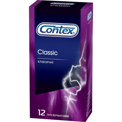 Простые презервативы Contex Classic (12шт)