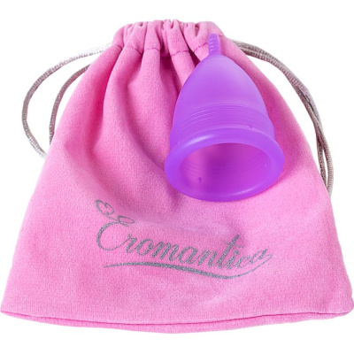 Eromantica - Гигиеническая менструальная чаша из силикона, S 15 мл (фиолетовый)