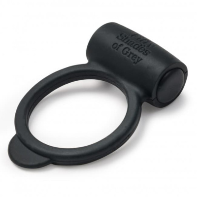Вибрирующее кольцо для эрекции FSoG Vibrating Love Ring (чёрный) 