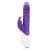 Rabbit Essentials Slim Shaft thrusting G-spot Rabbit - Небольшой тонкий массажер для G-точки, 22.5х3.6 см (фиолетовый)