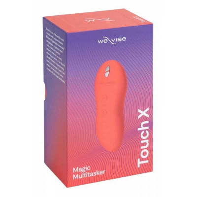 We-Vibe Touch X - интимный стимулятор, 10.2х4.3 см (коралловый) 