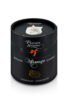 Plaisir Secret Chocolate - массажная свеча с ароматом шоколада, 80 мл