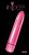 Компактная вибропуля Indeep Mae, 9х1.7 см (розовый) 