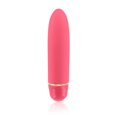 Rianne S Classique Vibe вибропуля с косметичкой 7 режимов вибрации, 12 см (розовый) 