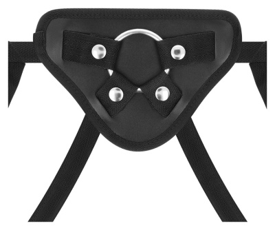 Delta Club Harness Universal - Трусики для страпона с O-ring креплением, OS (чёрный)