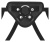 Delta Club Harness Universal - Трусики для страпона с O-ring креплением, OS (чёрный)
