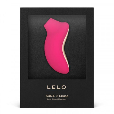 NEW!  Lelo Sona 2 - Звуковой стимулятор клитора, 11.5 см (розовый) 