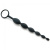 Анальная цепочка FSoG Silicone Anal Beads, 25 см (чёрный)