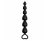 Браззерс - Анальная елочка - 14.8х3.2 см (чёрный)