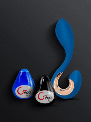 Подарочный набор от Gvibe: вибратор Gpop 2 и яйцо мастурбатор Gegg (2шт)