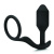 B-vibe Snug & Tug - Эрекционное кольцо с анальной пробкой, 8.3х2.9 см (чёрный) 