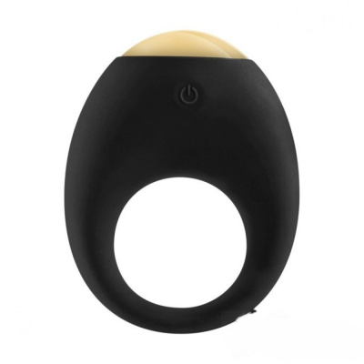 Эрекционное кольцо Eclipse Vibrating от ToyJoy, 3.3 см (чёрный) 