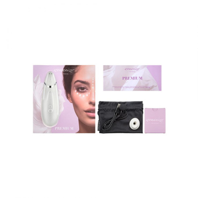 Бесконтактный стимулятор для клитора  Womanizer Premium, 15.5 см (белый) 