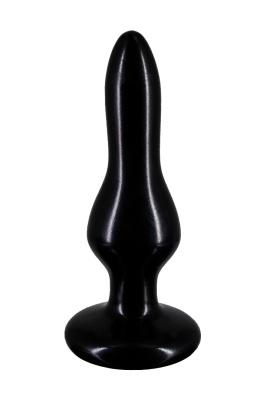 BLACK MAGNUM 13 - Массажер для простаты, 14 см (черный) 