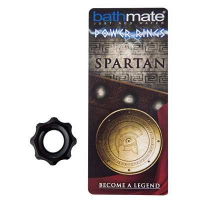 Эрекционное кольцо Bathmate Spartan, 2 см (чёрный) 