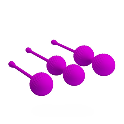 Pretty Love Kegel Baile - Набор вагинальных шариков (фиолетовый)