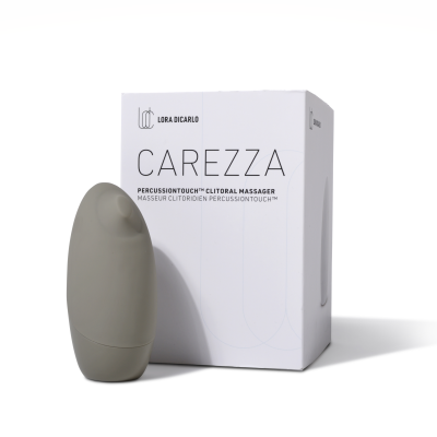 Lora DiCarlo Carezza стимултор клитора, 10.6х4.9 см (серый) 