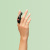 Fun Factory Be One - мини-вибратор на палец для пар, 7.4х2 см (чёрный) 