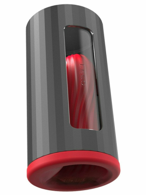 Lelo - F1s Developer's Kit Red - Высокотехнологичный мастурбатор, 14.3х7.1 см (чёрный)