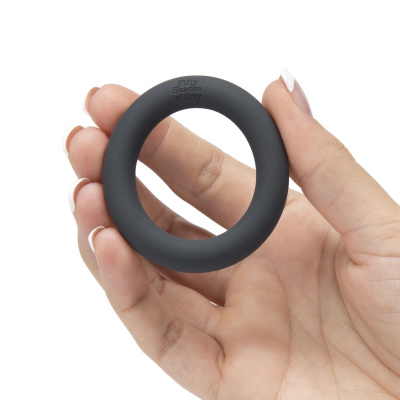 Кольцо для эрекции A Perfect O Silicone Cock Ring (чёрный) 