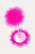 Erolanta Cyndi соблазнительные круглые пэстис с пухом, 5 см (розовый)