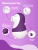 Мистер Факер Pinguino - 2в1 вакуумный стимулятор с язычком, 9.4x6.2 см (фиолетовый)