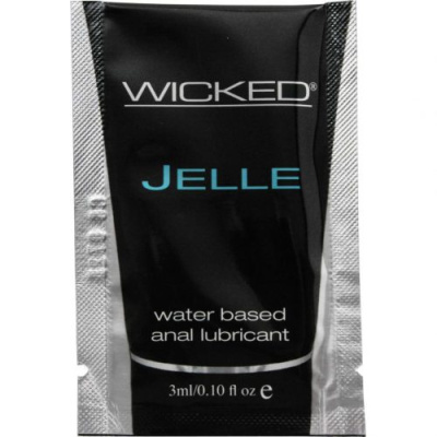 Wicked Jelle - Анальная смазка на водной основе, 3 мл