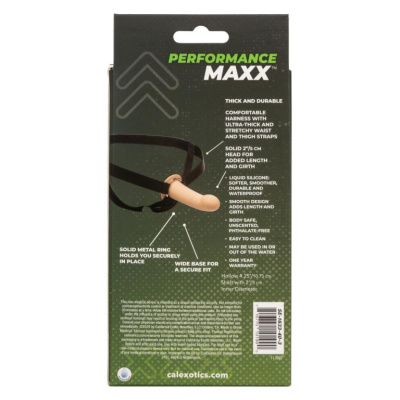 Performance Maxx Extension with Harness - Фаллопротез из силикона, 16 см (телесный)
