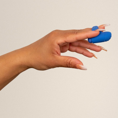 BSwish Bteased Basic мини-вибратор на палец, 5х2 см (синий) 