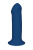 Adrien Lastic Dildo Hitsens Dual Density S01 - Дилдо на присоске с двойной плотностью, 17,7х4,5 см (синий)